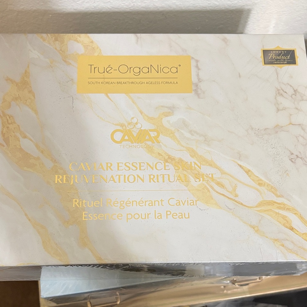 True-Orgánica Caviar Essence Skin Rejuvenation Ritual Set